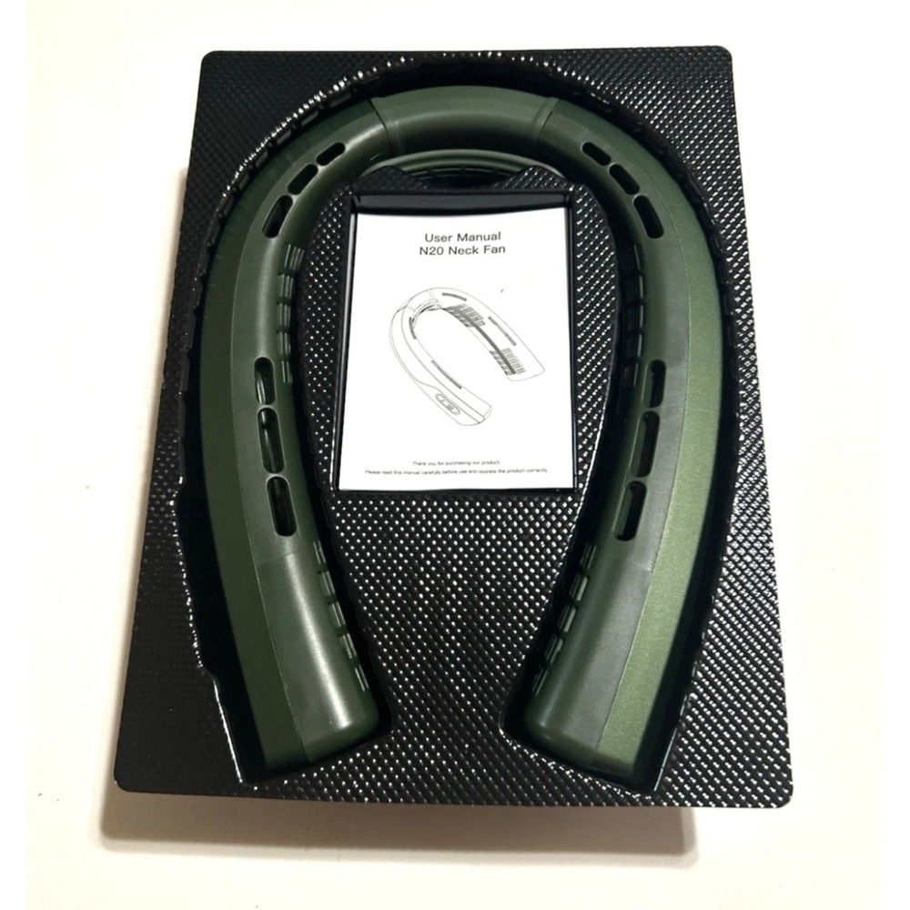 N20 Neck Fan 7000mAh 3 Levels‎ Bladeless  Portable Rechargeable New In Box